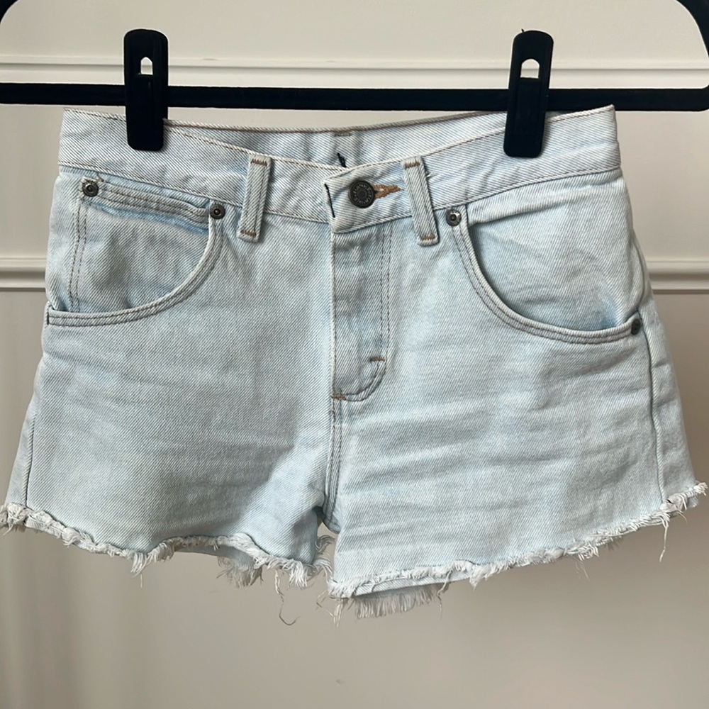 Wrangler Vintage High Waisted Jean Shorts - Aritzia Collection